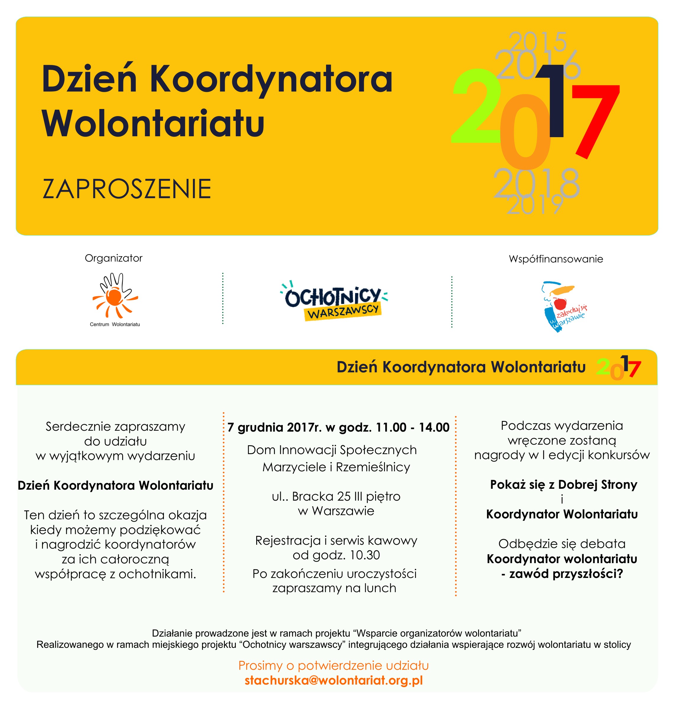 Dzien Koordynatora 2017 zolty