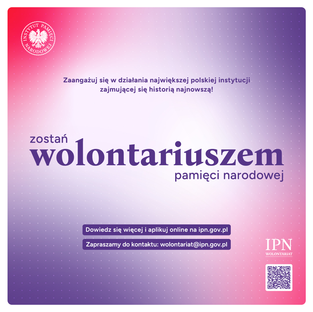 Wolontariat w Instytucie Pamięci Narodowej